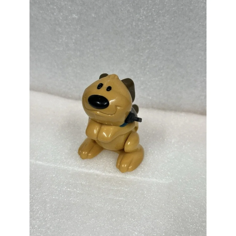 Vintage Flipping Dog Wind Up Toy, Working. Plastic Collectors Toy Interactive